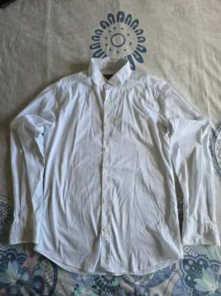 Camisa Springfield Talla S Micro Estampado