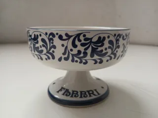 Set 6 Coppette Gelato Fabbri in Ceramica