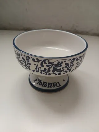 Set 6 Coppette Gelato Fabbri in Ceramica