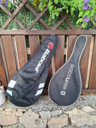 2 Raquetas Tenis Profesionales con Fundas