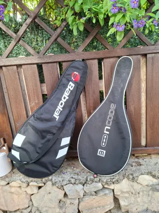 2 Raquetas Tenis Profesionales con Fundas