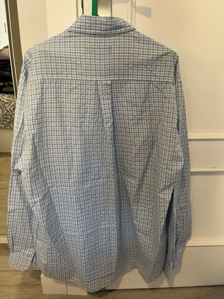 Camisa cuadros azul Talla XL