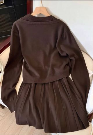 Completo donna marrone taglia unica