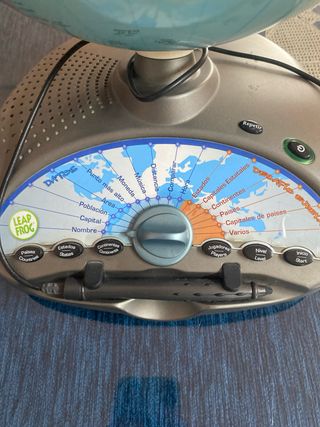 Globo terráqueo interactivo Leap Frog