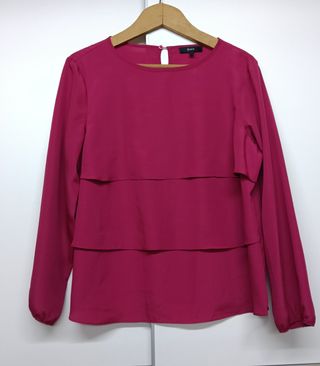 Blusa de Festa, fucsia, talla 46