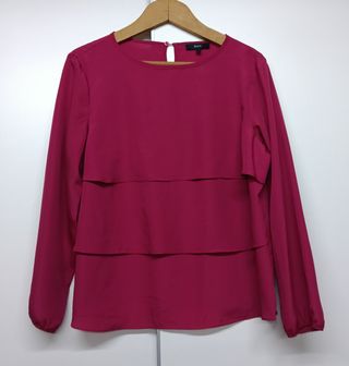 Blusa de Festa, fucsia, talla 46