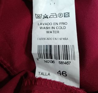 Blusa de Festa, fucsia, talla 46