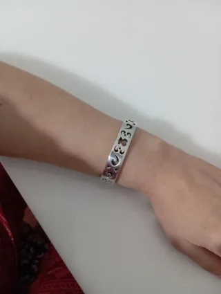 Pulsera Tous Plata Diseño Calado