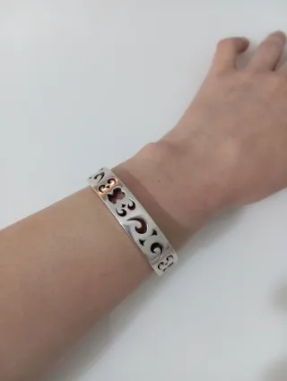 Pulsera Tous Plata Diseño Calado