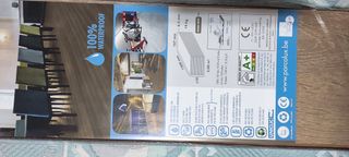 Suelo Vinilo Roble y Gris Madera