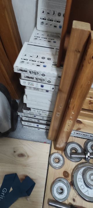 Suelo Vinilo Roble y Gris Madera