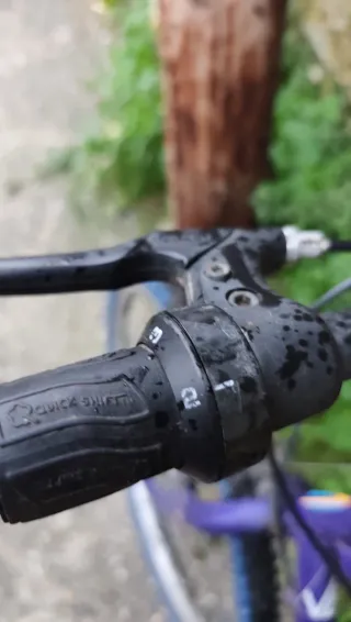 Bicicleta de Montaña Morada