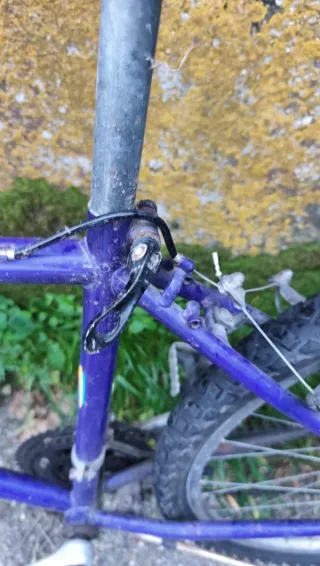 Bicicleta de Montaña Morada