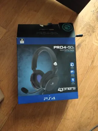 Mando PS4 Efecto Hall Azul con vía tipo c