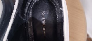 Zapatos blancos plataforma talla 38