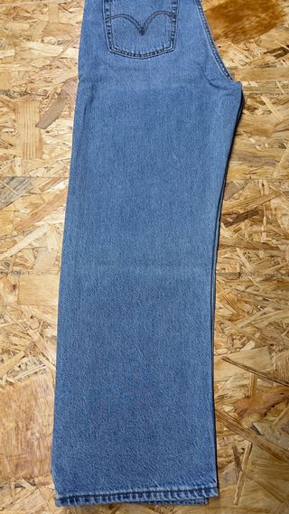 Levi's Ribcage Straight Ankle Jeans Azules