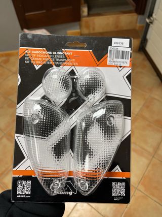 Tulipas Intermitentes Aerox Transparentes