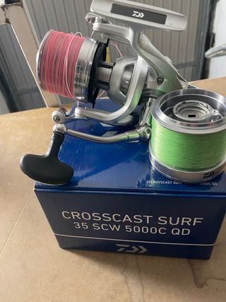 Carrete Daiwa Crosscast Surf 35 SCW 5000C QD