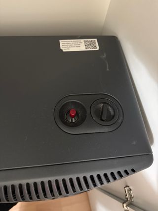 Estufa de Gas Orbegozo Negra/Plateada