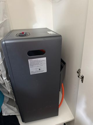 Estufa de Gas Orbegozo Negra/Plateada