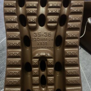 Sandalias marrón de tacón grueso | Talla 35/36