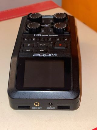 Grabadora Zoom H6-BLK de 6 pistas
