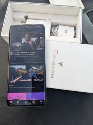 Huawei P60 Pro 512gb( 256GB+256gb nmd) Pearl White