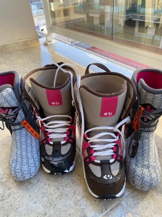 Botas Snowboard Mujer Talla 37