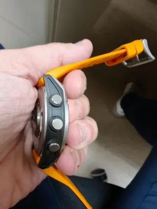 Garmin Fenix 8 Titanio Zafiro 47mm Naranja