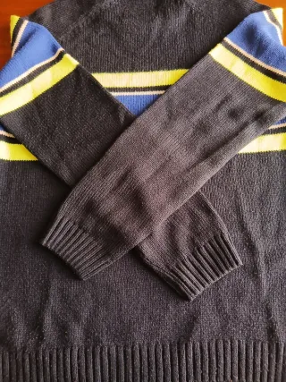 Sudadera Angelo Litrico chico rayas L