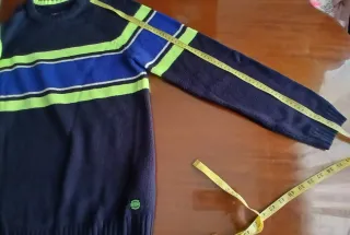 Sudadera Angelo Litrico chico rayas L