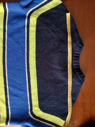 Sudadera Angelo Litrico chico rayas L