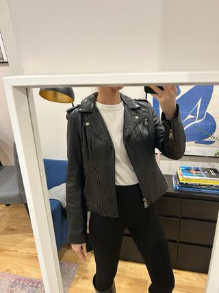 Chaqueta de cuero Wilsons Vintage USA Talla S