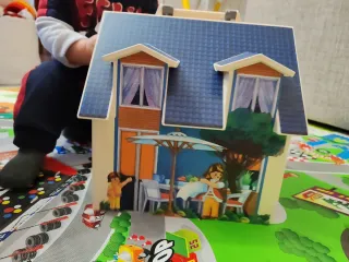 Casa Playmobil con accessori