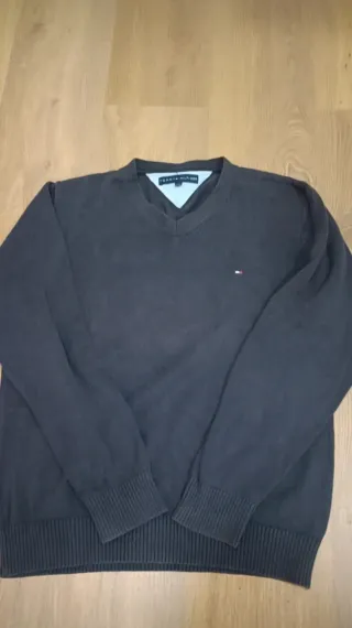 Jersey Tommy Hilfiger Gris Hombre