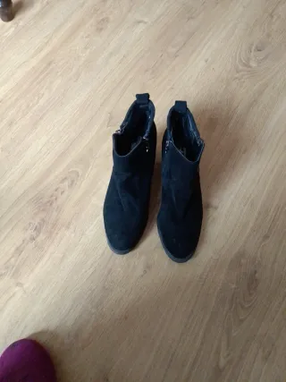 Botines piel ante XTI mujer talla 37