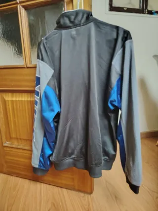 Chaqueta Vintage Nike Azul y Gris