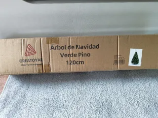 Árbol Navidad 120cm Nuevo Caja Cerrada