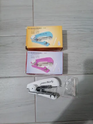 3 Macchine da Cucire Portatili