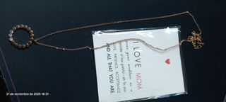 Collar círculo con circonitas