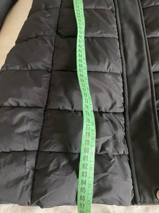 Abrigo acolchado negro Italy