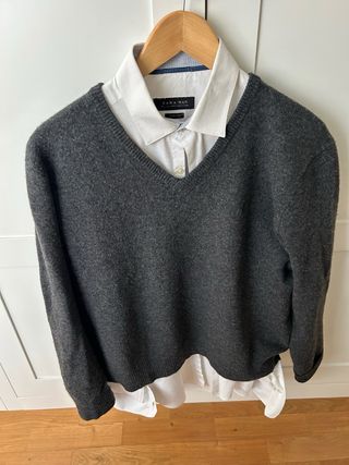 Jersey Polo Ralph Lauren Lana Verde Talla L