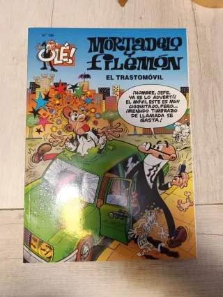 El trastomóvil (Olé! Mortadelo 136) (Bruguera C...