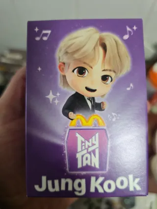 Caja Tiny Tan Jungkook McDonald's