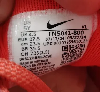 Zapatillas Nike Pegasus 41 Talla 37.5