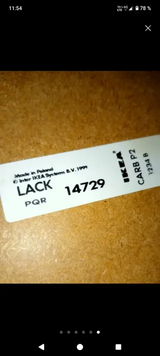 Mueble vitrina y televisión Ikea blanco