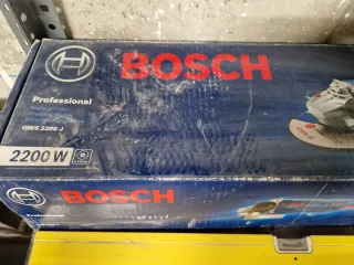Radial Bosch GWS 2200 utilizada un dia