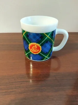 Tazza con fantasia scozzese