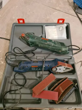 Lijadora de banda Bosch GVS 350 AE