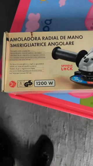 NUEVA Amoladora Radial 1200W